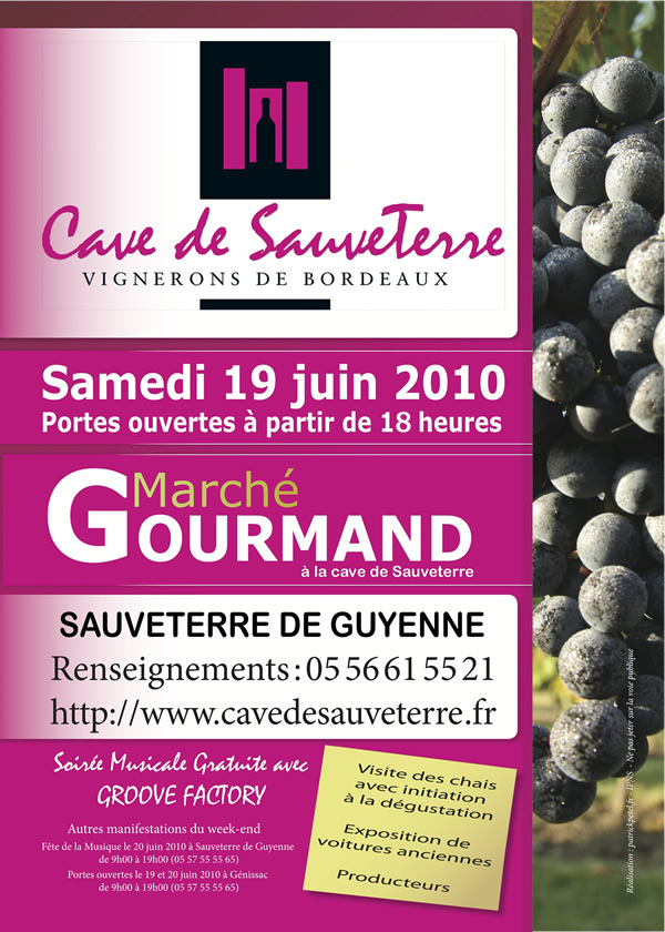 Marché Gourmand à la Cave de Sauveterre 19 juin